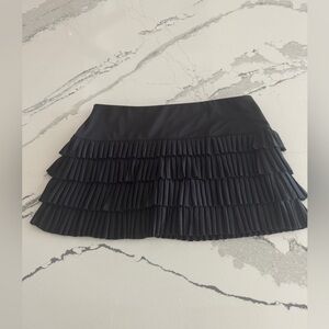 Lucky in Love Mon Amie ruffle tiered Tennis skirt.